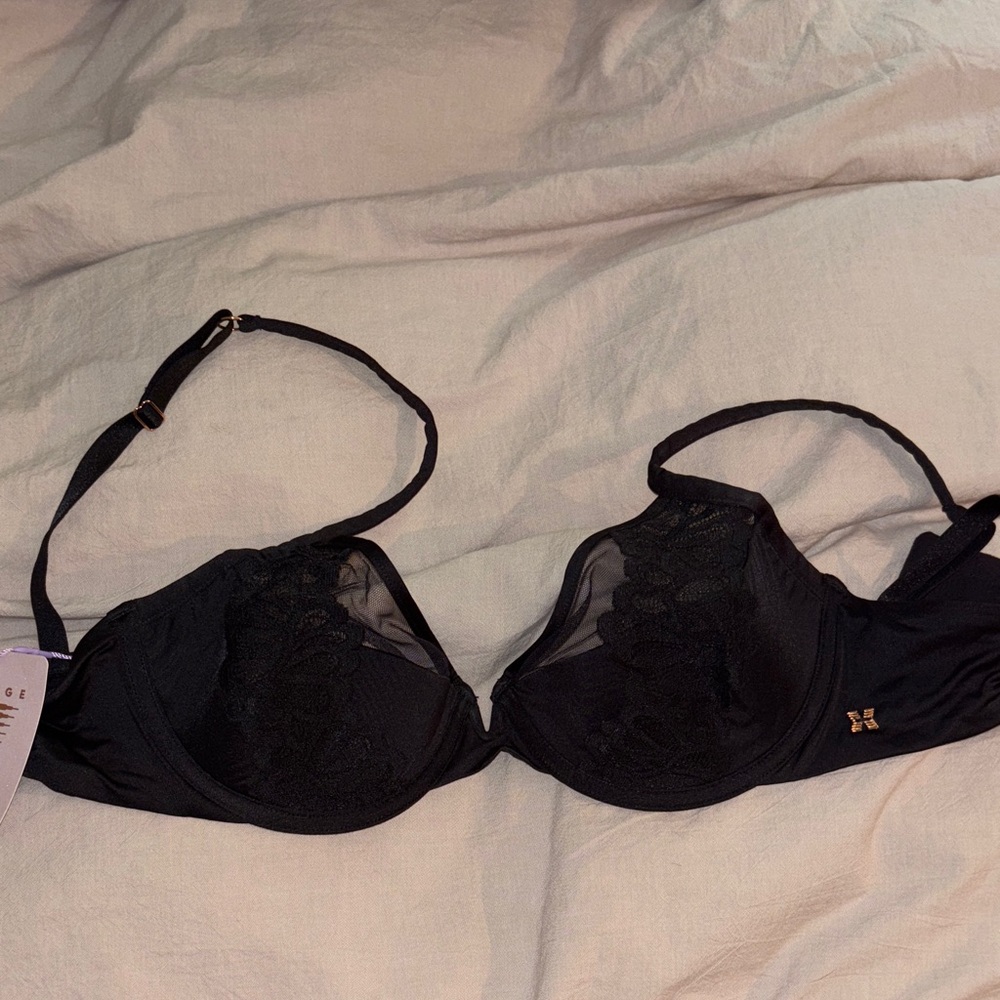 Savage X Fenty Black Lace Bra